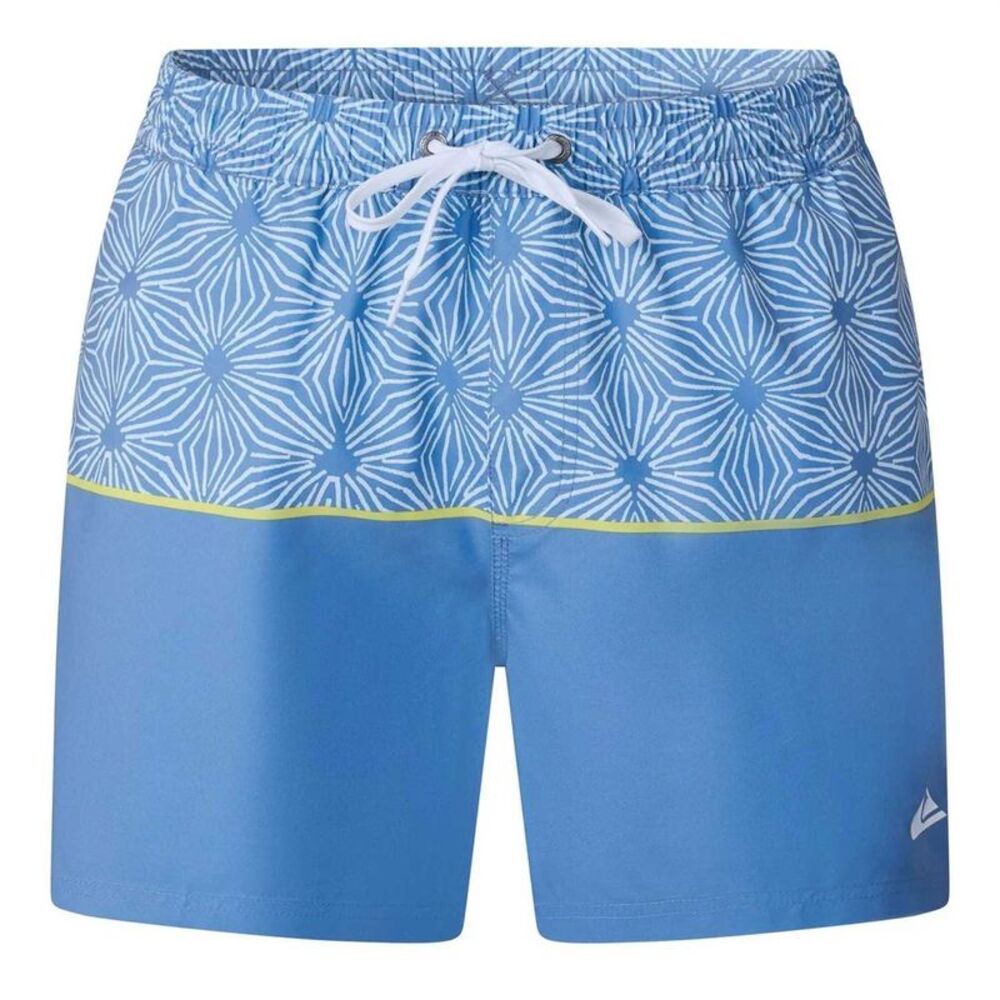 Quiksilver Mens Geometric Star Swim Shorts / Blue